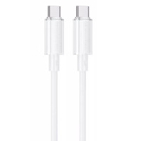 Дата кабель Borofone BX112 Lemon Type-C to Type-C 60W (1m) - White