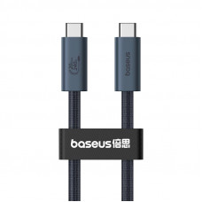 Дата кабель Baseus Flash 2 USB4 Full-Featured Type-C to Type-C 240W (1.8m) (P10311803112) - Cluster Black