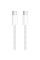 Дата кабель USB-C to USB-C FineWoven for Apple (A) (1m) (box) - White - фото