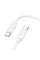 Дата кабель Hoco X115 Surpass Type-C to Type-C 240W (1m) - White - фото