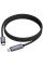 Дата кабель Hoco X112 Favor with display Type-C to Type-C 60W (1m) - Black - фото