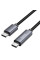 Дата кабель Hoco X112 Favor with display Type-C to Type-C 60W (1m) - Black - фото
