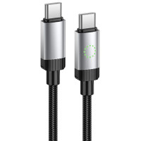 Cavo dati Hoco X117 Star Type-C to Type-C 60W (1m) - Black