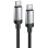 Cavo dati Hoco X117 Star Type-C to Type-C 60W (1m) - Black