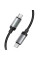 Дата кабель Hoco X117 Star Type-C to Type-C 60W (1m) - Black - фото
