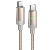 Cavo dati Hoco X117 Star Type-C to Type-C 60W (1m) - Gold