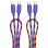 Cavo dati Hoco X116 Meridian Type-C to Type-C 60W (1m) - Gradient Purple Mix