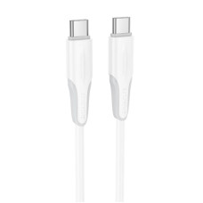 Дата кабель Borofone BX119 New Type-C to Type-C 60W (1m) - White