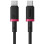 Дата кабель Baseus Dura Series Fast Charging Type-C to Type-C 100W (2m) (P10377803) Red / Black