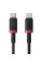 Дата кабель Baseus Dura Series Fast Charging Type-C to Type-C 100W (1m) (P10377803U01) - Red / Black - фото