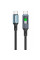 Дата кабель Amaya 111CC Type-C to Type-C 60W (1.2m) - Black - фото