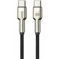 Дата кабель Amaya 310CC Type-C to Type-C 60W (1m) - Brown