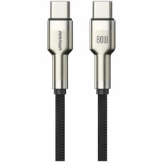 Дата кабель Amaya 310CC Type-C to Type-C 60W (1m) - Brown