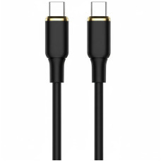 Дата кабель Amaya 89CC Type-C to Type-C 60W (1m) - Black
