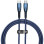 Дата кабель Baseus Glimmer Series Fast Charging Type-C to Type-C 100W 1m (CADH00070) - Blue