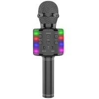 Караоке Мікрофон-колонка WS858L - Black