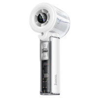 Портативний вентилятор Hoco HX613 з водяним охолодженням 3000 mAh White