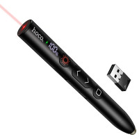Лазерная указка Hoco GM203 Touch + стилус 180mAh - Black