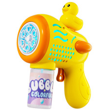 Пистолет с мыльными пузырями H045 Duckling + bottle 50ml Yellow