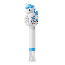 Пістолет з мильними бульбашками H055 Little Unicorn + bottle 50ml Light Blue