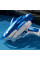 Водный аккумуляторный пистолет Shark Water Gun 185-68 (300ml) with lithium battery Blue - фото