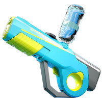 Водный аккумуляторный автомат Water Gun 8002C (600ml) with lithium battery Blue / Yellow