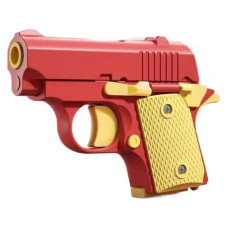Детский игрушечный пистолет-антистресс Red / Yellow