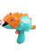 Интерактивная игра Dinosaur Athletics Gun на липучках + мишень Green - фото