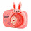 Фотокамера-генератор мыльных пузырей 9996 Children's camera Rabbit / Pink