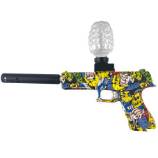 Пистолет на гидрогелевых шариках (орбизах) Glokk Colorful