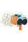 Пистолет с мыльными пузырями SHT KB1295 Truck на 139 отверстий + 2xbottle 60ml Blue - фото
