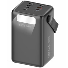 Портативное ЗУ Power Bank Amaya APB-80 22.5W flashlight with cable 80000 mAh - Black