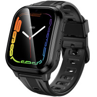 Дитячий cмарт-годинник Hoco Y108 4G with call function - Black