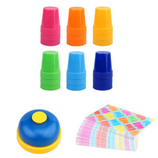 Настольная интерактивная игра Ummi 22051 Quick Cups Blue / Orange