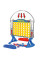 Настольная интерактивная игра Ummi 03818 4 in a Row Blue / Yellow - фото
