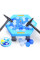 Настольная интерактивная игра Ummi 61788 Penguin Trap Blue - фото