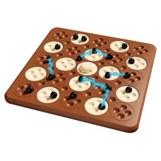 Настольная интерактивная игра Ummi ME-194 Magnetic Chess Game 5 in a Row Brown