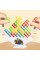 Настільна інтерактивна гра Ummi ME-008 Tetris tower game Colorful - фото