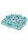 Настольная интерактивная игра Ummi 707-36 Pop N Drop Penguins Game Blue - фото