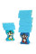 Настольная интерактивная игра Ummi 707-B18 Penguin Ice-stacking Game Blue - фото