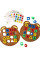 Настольная интерактивная игра Ummi Shape Matching Game + answer bell Colorful - фото