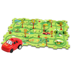 Развивающая игрушка-пазл SHT 1103B Forest Park (25pcs) Green