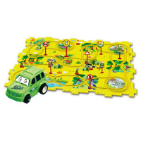 Развивающая игрушка-пазл SHT 1103A Dinosaur Park (25pcs) Yellow