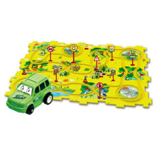 Развивающая игрушка-пазл SHT 1103A Dinosaur Park (25pcs) Yellow