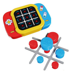 Портативная интерактивная игра Ummi ME-252 2in1 Electronic Tic-Tac-Toe Yellow