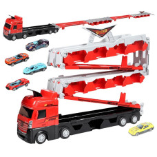 Игровой набор-грузовик SHT D663-T202 Catapult Truck + 8 small car Colorful