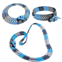 Интерактивный трек с инерционной машинкой SHT 5510-3 Shark Trak (92pcs/1CAR) Blue