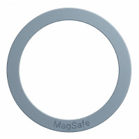 Металлическое кільце Silicone Magnetic Blue Grey