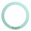 Металлическое кільце Silicone Magnetic Aquamarine