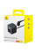 Удлинитель Baseus PowerCombo PD30W+QC3.0 (2USB-A/2C/2Socket) (1.5m) (BPS30) - Cluster Black - фото